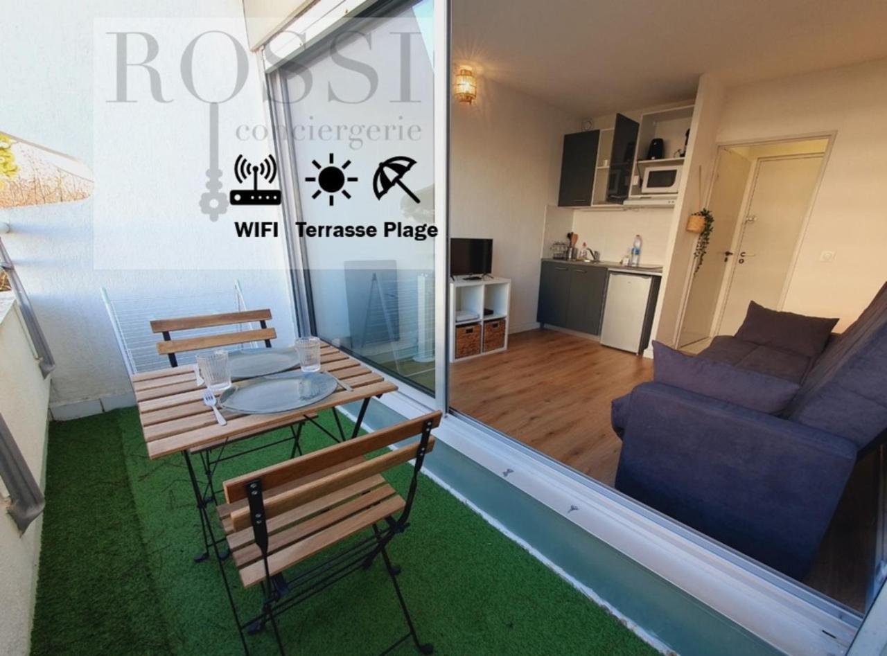 Suite Thalassa 1Ere Ligne Plages Du Couchant Wifi - Rossiconciergerie - Linge Inclus La Grande-Motte Zewnętrze zdjęcie